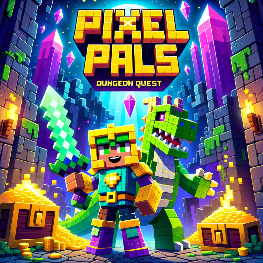 Pixel Pals: Dungeon Quest cover